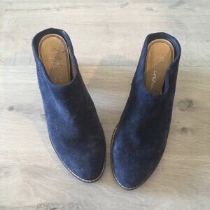 Splendid Navy Suede Heels